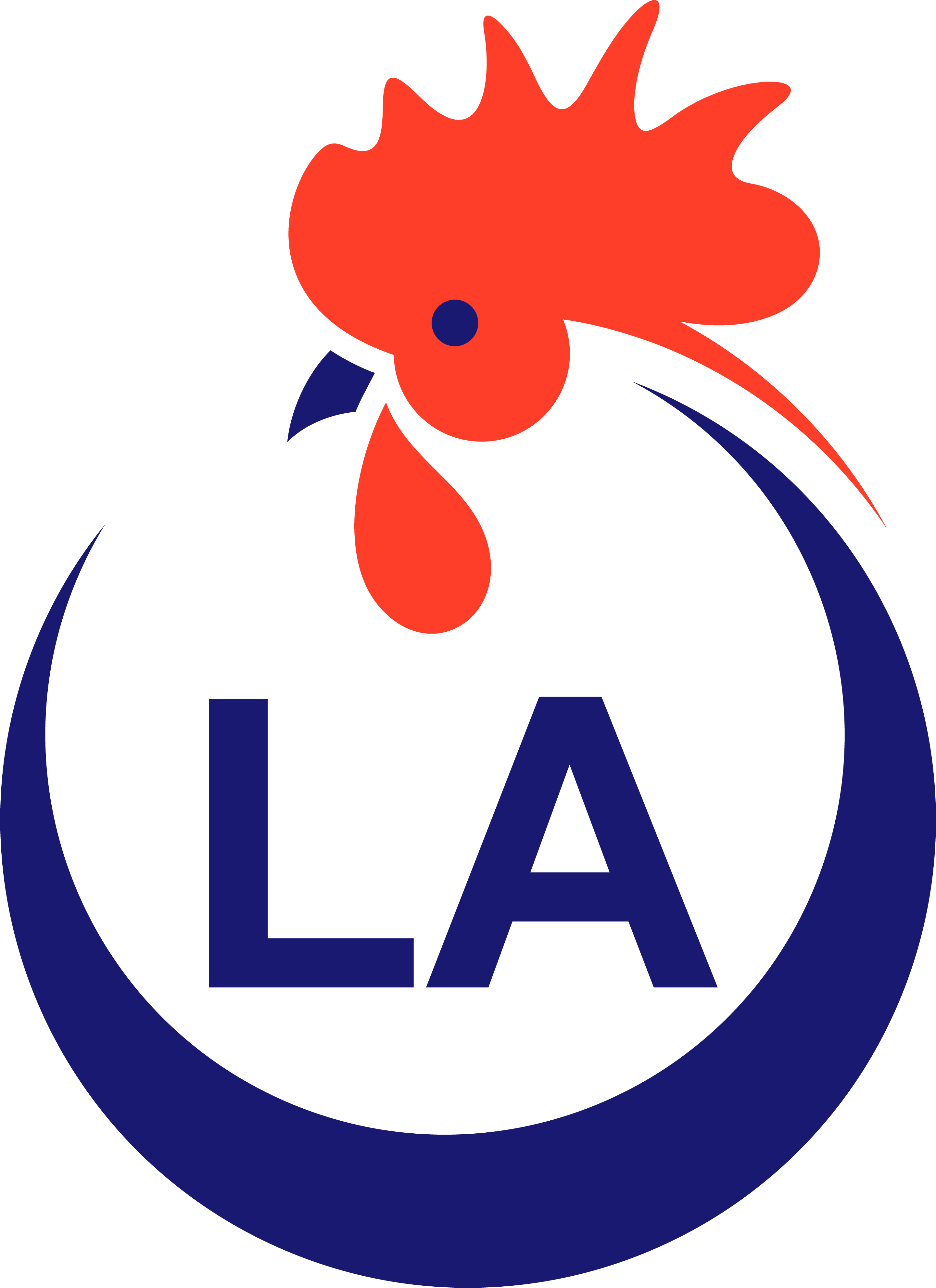 Louisiana rooster icon